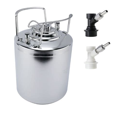 Buy YB YaeBrew Mini Ball Lock Keg 2 6 Gallon Double Ball Lock Post