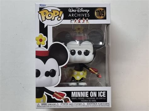 Funko Pop Minnie On Ice Mouse Walt Disney Archives