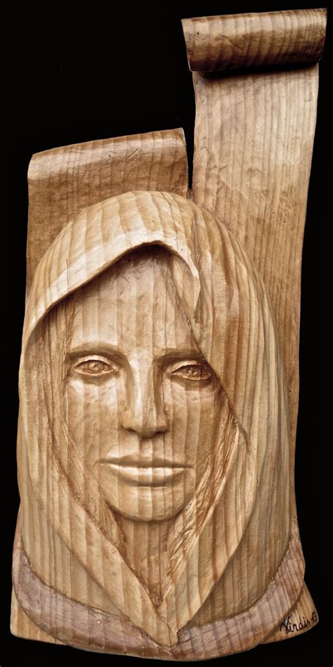 Scultura In Legno Attesa Dell Angelo 2013 Wood Carving Designs