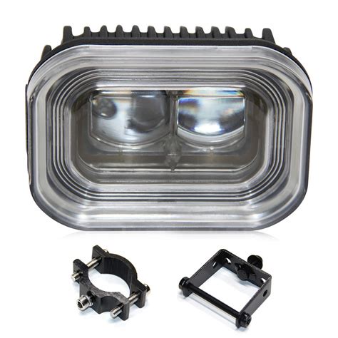 Buy Universal Motorcycle Led Headlights Driving Lights Drl Driving