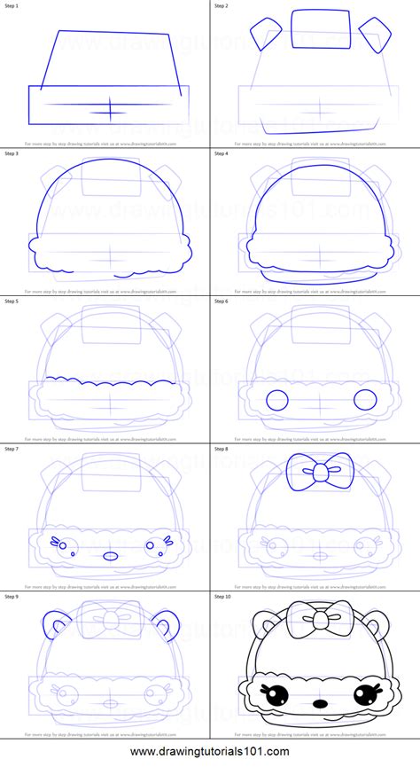 How To Draw Orange Shimmer It From Num Noms Num Noms Step By Step