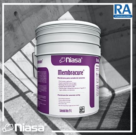 Niasa Membracure 19 L Membrana Para Curado De Concreto Envío gratis