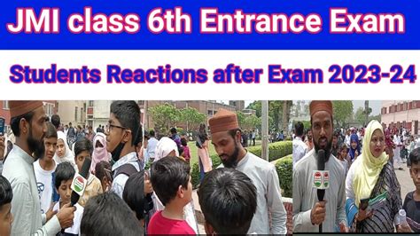 Jamia Millia Islamia Entrance Exam 2023 24 Class 6 Jamia Admission