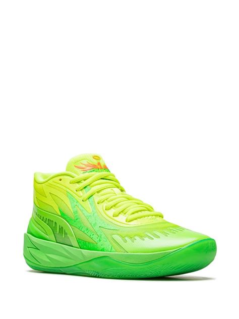 Puma Lamelo Ball Mb 02 Nickelodeon Slime Sneakers In Green ModeSens