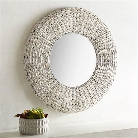 Crafted Of Natural Seagrass Our Woven Mirror Is The Ideal Complement To Your Home S Coastal Or