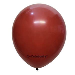 Red Velvet Latex Balloons Celebrate Ct Bag Balloon Warehouse