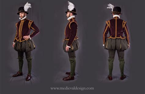 Male Outerwear Xv Xvi Medieval Design