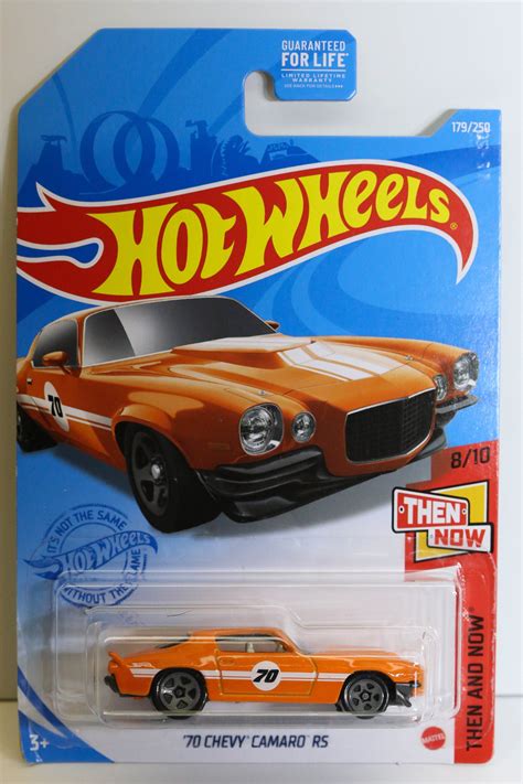 Hot Wheels 70 Chevy Camaro Rs Hw Then And Now Gtb37 Plus A Bonu