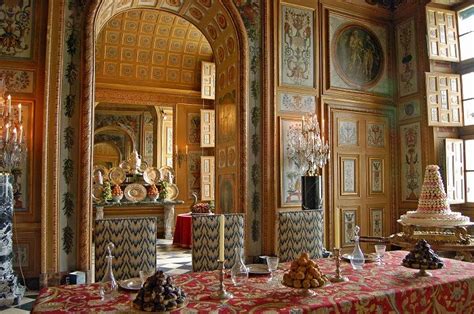 Salle à manger Château de Vaux le vicomte Maincy 77 Seine et