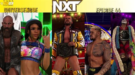 TOMASSO CIAMPA RETURNS TO NXT NXT WWE 2k23 Universe Mode Ep44 YouTube