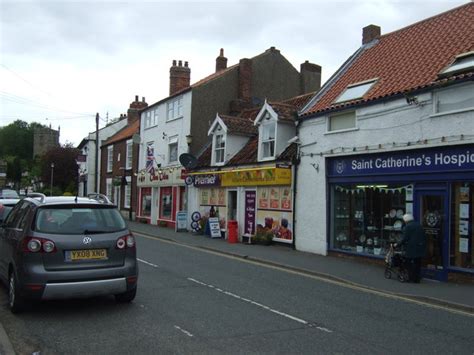 Shops On Bridlington Street Hunmanby © Jthomas Geograph Britain And
