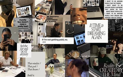 Justiconic 2022 Vision Board Lifestyle Moodboard Desktop Vision