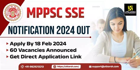 Mppsc Sse Notification 2024 Out Apply By 18 Feb 2024