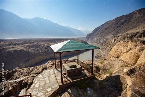 Junction Point Of Three Mountain Ranges In Pakistan Himalayas Hindu