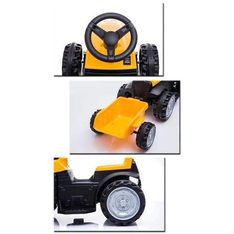 Tractor Electric Nichiduta Xxl V Cu Remorca Yellow Emag Ro