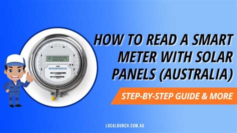 How To Read A Smart Meter With Solar Panels In Australia