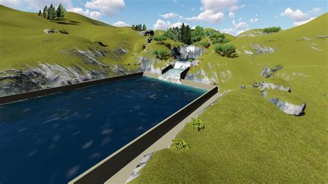 Hydropower plant design - download free 3D model by rodrigues1 - Cad Crowd