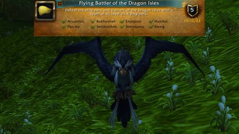 Flying Battler Of The Dragon Isles World Of Warcarft Easy Pets