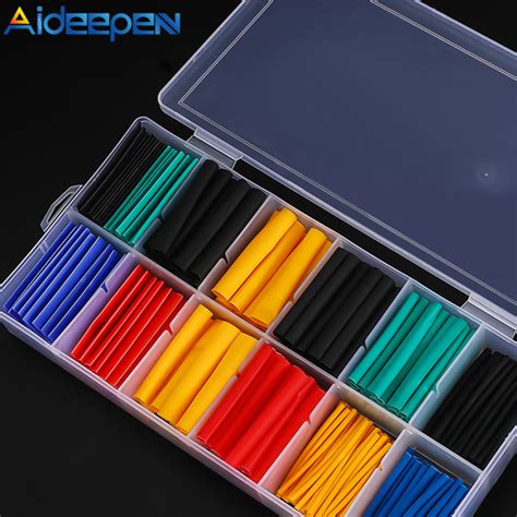 Aideepen 280PCS Heat Shrink Tubing Colored 2 1 Electrical Wire Cable