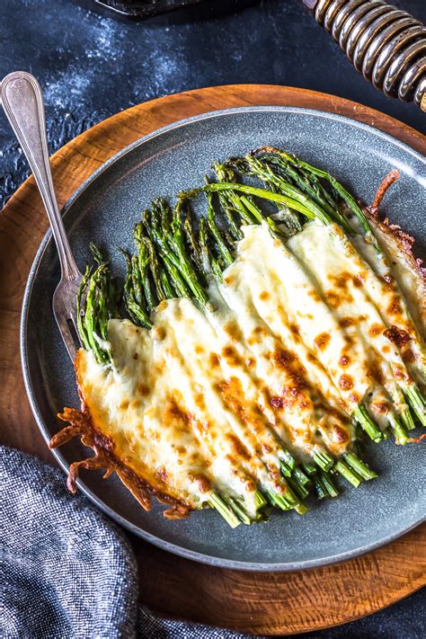 EASY Keto Cheesy Asparagus (BAKED) — Cast Iron Keto