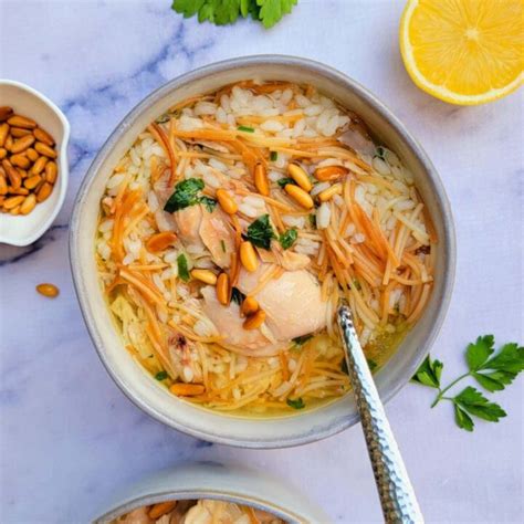 Lebanese Chicken Noodle Soup Salt And Sweet