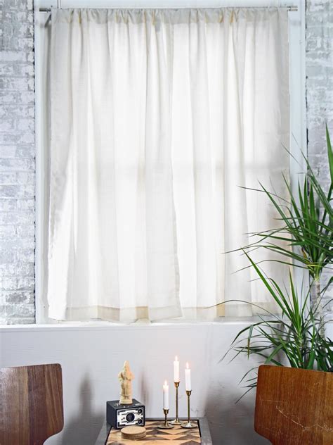 How to Install a Curtain Rod on Window Casing Curtains inside window