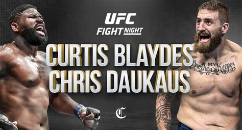 Ufc Fight Night Curtis Blaydes Venci A Chris Daukaus En El Maint