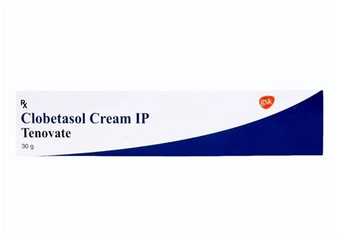 Clobetasol Cream Ip Tenovate Packaging Size 30 Gm At Rs 200 Piece