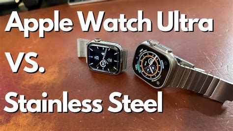 Aluminium V Stainless Steel Apple Watch Sealmech