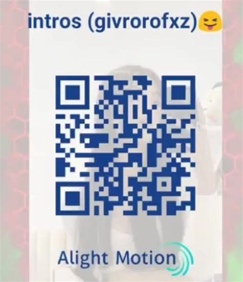 Giv Qr Code Alight Motion Coding Motion Qr Code