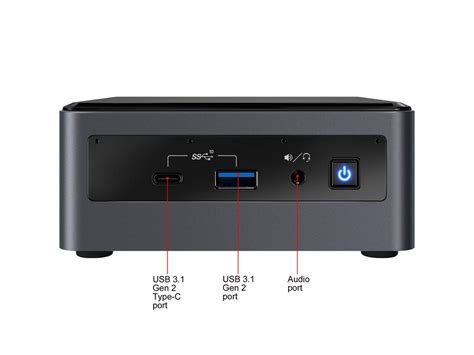 Intel Nuc 10 Performance Nuc10i3fnhja Desktop Computer Intel Core I3