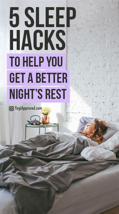 These 5 Sleep Hacks Will Help You Get A Better Nights Rest How To