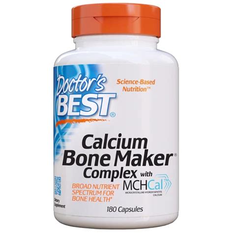 Comprar Doctor S Best Calcium Bone Maker® Complex With Mch Cal™ 180 Capsules Preço Suplemento