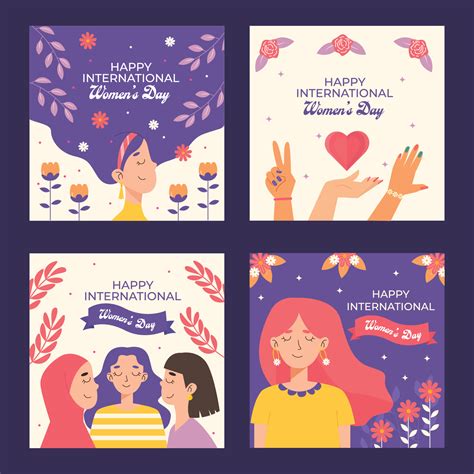 International Women Day Social Media Post 4630355 Vector Art At Vecteezy