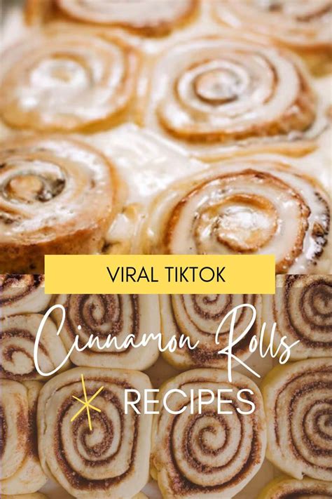 Make The Viral Tik Tok Cinnamon Rolls Everyone Is Talking About Recipes Junkie