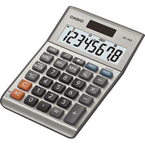 Casio Ms 80s 8 Digit Desktop Calculator Dual Power Extra Large Lcd