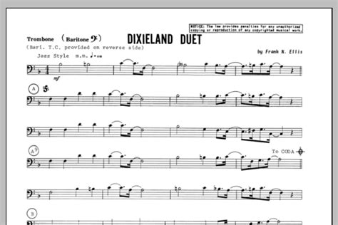 Dixieland Duet Trombone Sheet Music Direct