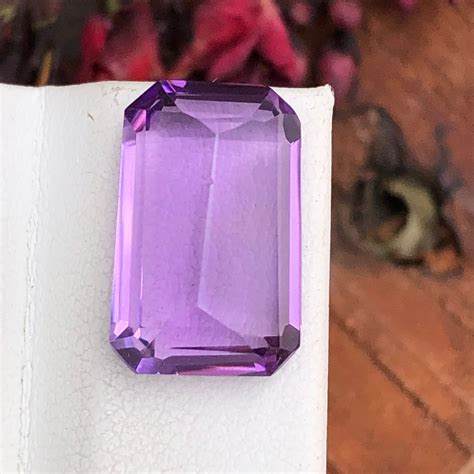 Natural Purple Amethyst Gemstone 9x14 Mm 550 Carats Purple Amethyst