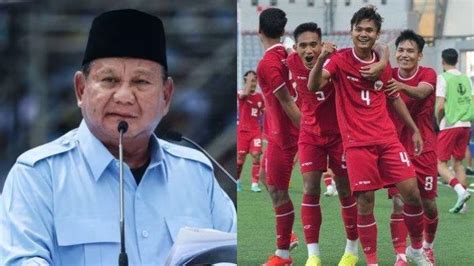 Main Di Perempat Final Piala Asia U Prabowo Doakan Timnas Indonesia