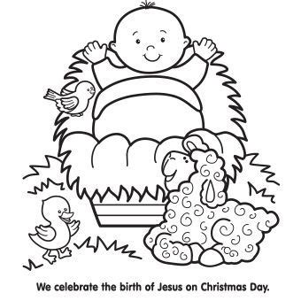 Away In A Manger Coloring Pages At Getcolorings Free Printable