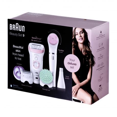 Braun Silk Pil Silk Pil Beauty Set Deluxe In Cordless