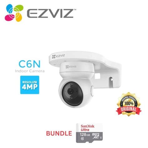 Jual Ezviz Kamera C N Mp Bundle Wall Mount Smart Wifi Port Rj