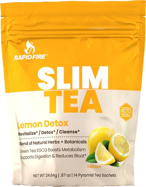 Rapid Fire Rapidfire Slimtea Day Herbal Teatox Blend Of Natural