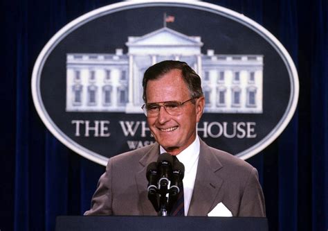 The Roanokeslant George H W Bush 41st President Of The United States