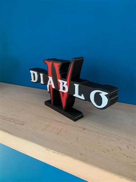 Diablo 4 Logo - Etsy