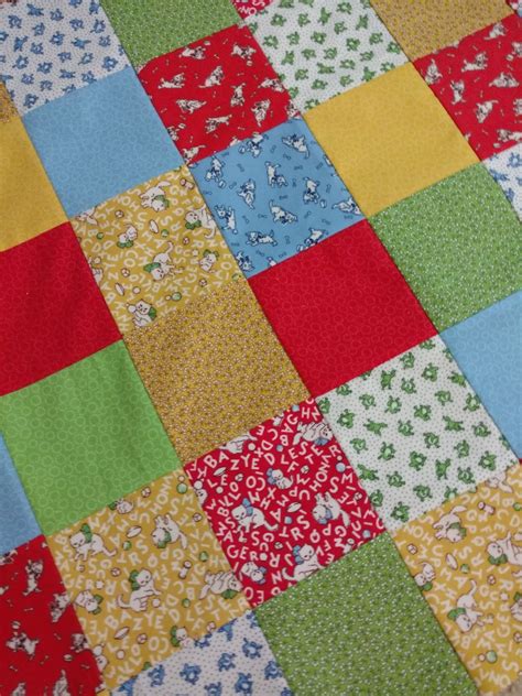 The Crafty Chemist: Another Charm Pack Baby Quilt