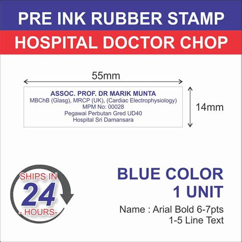 Doctor Stamp / Hospital Nurse Stamp / Name Stamp / Officer Stamp ...