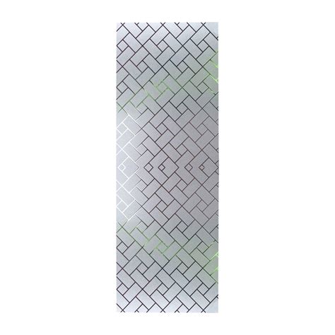 LINASHI Summer Insulation Window Film Frosted Window Film Privacy