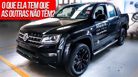 Volkswagen Amarok V Extreme Black Style Vale A Pena Youtube