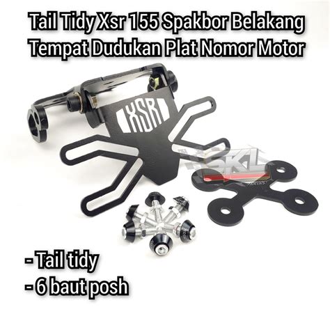 Jual Tail Tidy Yamaha XSR 155 Spakbor Belakang Dudukan Plat Nomor